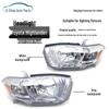 Совместимая половина корпуса фары для Toyota Highlander 2007-2011