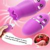 Соска присоски язык вибратор груди массажер G Spot клитор лизать секс-игрушки