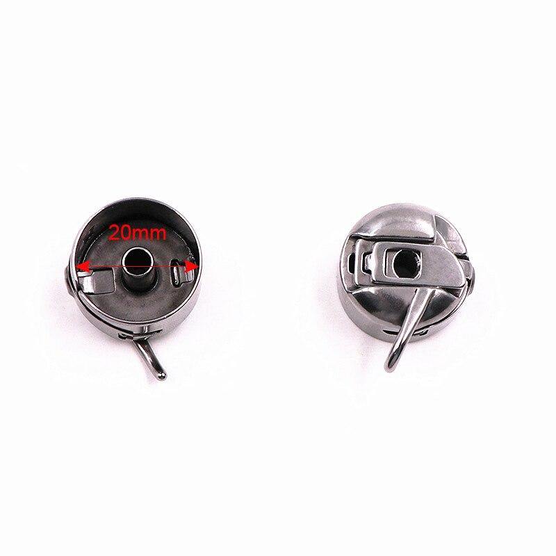 5 шт. металлические шпульки и 1 шт. шпульный чехол шпульный держатель для домашней швейной машины DIY рукоделие швейные аксессуары LXY