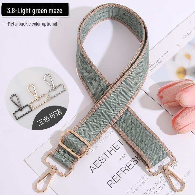 Регулируемый ремень для сумки через плечо в полоску – универсальный, широкий сменный ремень