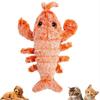 Floppy Lobster Dog Toys Plush Jumping Interactive Toy For Pet Play