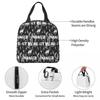 Anthony Edwards Insulated Lunch Bag for Women Office Cooler Thermal Food Box Tote Portable Lunch Boxes Container