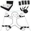 Эротические Игры для Взрослых BDSM Набор для Связывания Ограничители Наручники на Запястья и Лодыжки Для Женщин Парных Наручники Без Вибраторов Секс-Игрушки Секс-Шоп