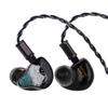 Linsoul ZiiGaat Horizon Внутриканальные мониторы, 1 динамический + 2 арматурных + 2 планарных HiFi проводные наушники, IEM студийного качества, Естественная, сбалансированная настройка и плавно расширенный