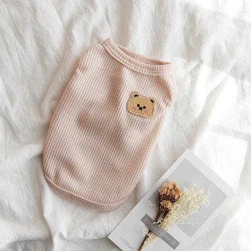 Летняя одежда для домашних животных, дышащий жилет для собак, одежда для маленьких собак, футболка для щенков, костюм чихуахуа йорка