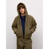 Флисовая парка-кокон на молнии Oversized Fit Ul