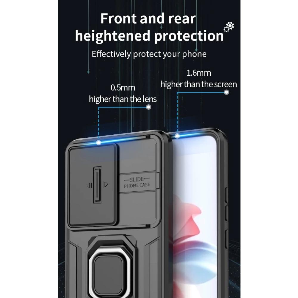 Военный защитный чехол-держатель Armor для OPPO A79 A2 Realme C67 12 11F F25 Pro + C65 4G чехол для телефона с кольцом-подставкой, жесткая задняя крышка с полной защитой