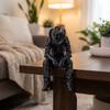 3D Printed Sad Sitting Cowboy Sculpture Melancholy Cowboy Figurine  Unique Holiday Gift