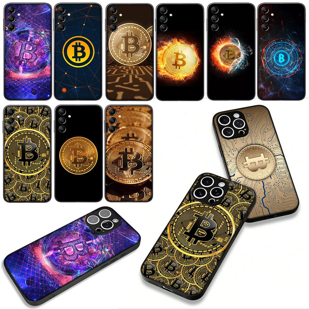Phone Cover Bitcoin BTC for Motorola Moto G54 G05 G24 G45 G55 G75 G85 G15 G57 G86 Power Edge 50 30 Ultra Fusion neo Pro Case
