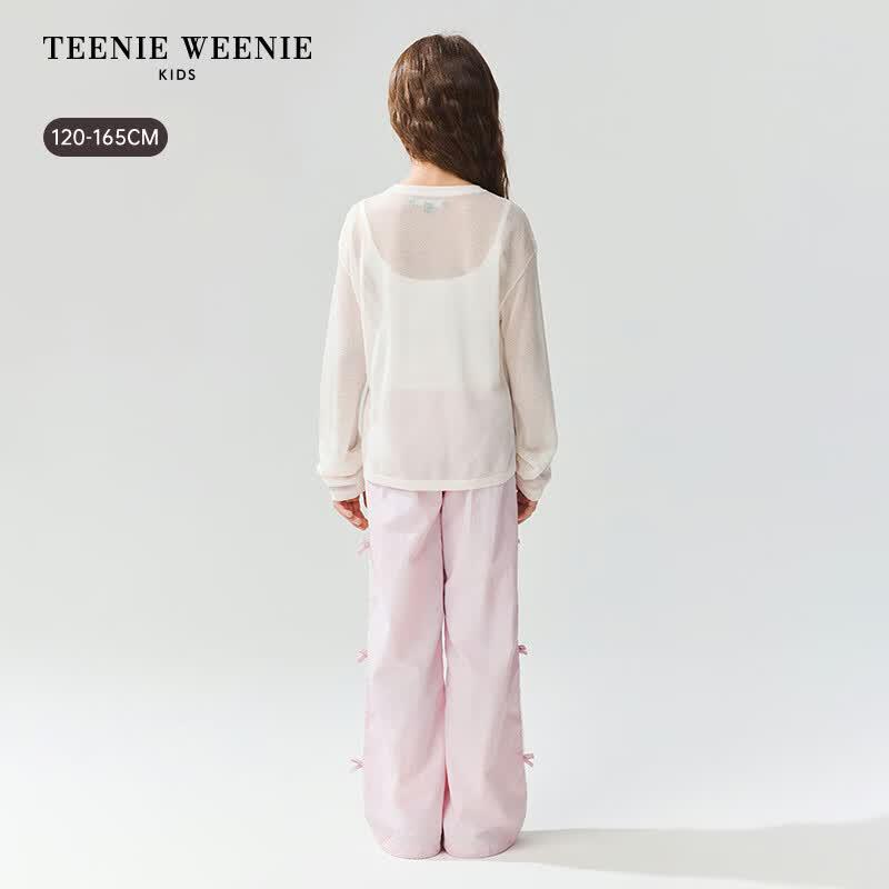 Teenie Weenie Kids Girls' Lightweight Long-Sleeve Knitted Cardigan