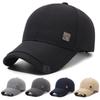 Spring Autumn Cap Men's Middle-Aged and Elderly Iron Standard Baseball Cap Peaked Cap Outdoor Sun Hat