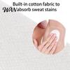 Underarm Sweat Guard 2Pcs Pads for Men Women, Self-Adhesive Armpit Anti-Perspiration Patches Perspiration Absorber Cotton Pad, Invisible Disposable