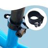 Seat Post Clamp, Saddle Clip Accessory Spare Part Lightweight Reliable Road Bike Tube Clamp