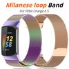 Milanese Loop For Fitbit Charge 6 5 Band Replacement Charge6 Wristband Stainless Steel Magnetic Bracelet Fitbit Charge 5 Strap