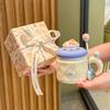 Cute High-value Birthday Gift Girl Girlfriend Souvenir Cute Bear Ceramic Mug Meaningful Gift