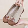 Old ******* Cloth Shoes Breathable S**t Sole Middle-aged and Elderly Female Mother Shoes Non-slip ****** and Summer One-pedal Fly-woven Flat-soled
