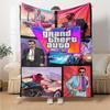 Grand Theft Auto Blanket Comfortable Suitable for Office Chair Bed All-Season Use Modern Gifts For Family Or Friends