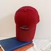 Простая бейсболка с вышитыми буквами для мужчин и женщин, весенняя новинка, универсальная кепка для пары, небольшая солнцезащитная кепка