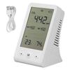 CO2 Monitor Thermometer Hygrometer High Accuracy Desktop CO2 Detector Indoor Air Quality Meter with