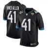 Футбольная футболка NFL Jacksonville Jaguars #41 HINES-ALLEN - МУЖСКАЯ Черная