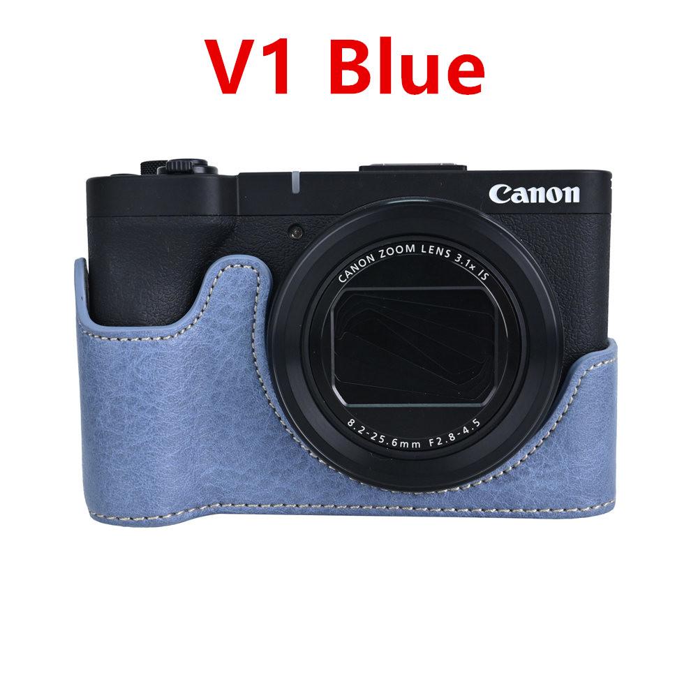 Получехол для камеры для Canon EOS R50V R50 R10 200D 200DII PowerShot V1 SX70HS Нижняя крышка с отверстием для батареи из ПУ кожи