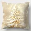 4Pcs Set, Christmas Pillow Covers,Single-Sided Print, Christmas Decor, Sofa Cushion Covers, Inserts Not Included