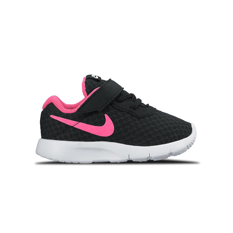 Nike Низкие детские кроссовки Черно-розовые для младенцев и малышей 818386-061