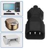 IEC320 C14 to C5 Power Conversion Plugs Adapter Blossom Shape C14 Male to C5 Female Power Expansion Adapter
