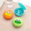 7-Day Portable Capsule Organizer, sealed compartments, cute sausage design, ideal for travel storing pills, jewelry and small items.