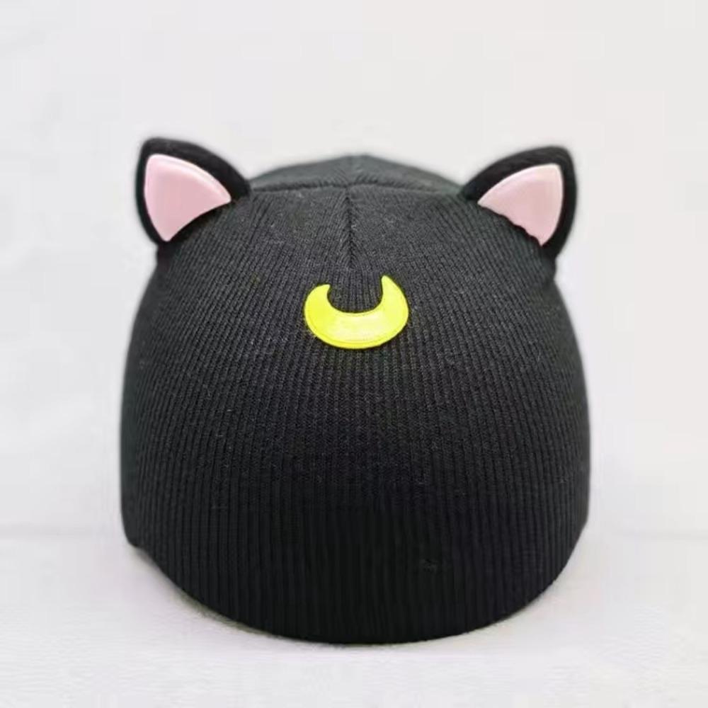 Ski Helmet Hat Cover Cute Cartoon Cat Ears Baby Same Single and Double Board Battery Helmet Cover Unisex
