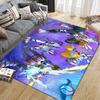 Digimon Friendship Theme Area Rug, Digimon Fan Cozy Carpet, Great Gift.chl