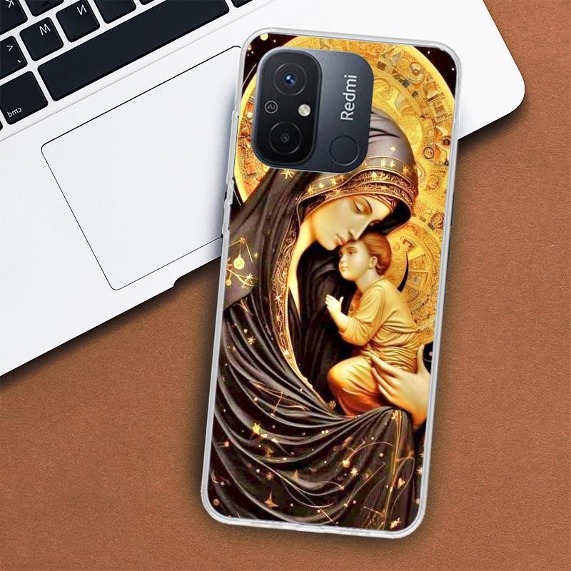 Чехол для телефона Virgin De Guadalupe Virgen Mary для Xiaomi Redmi 12 12C 10 10C 10A 9T 9C 9A 9 8 8A 7 7A 6 6A K20 K30 K40 Pro S2 Funda
