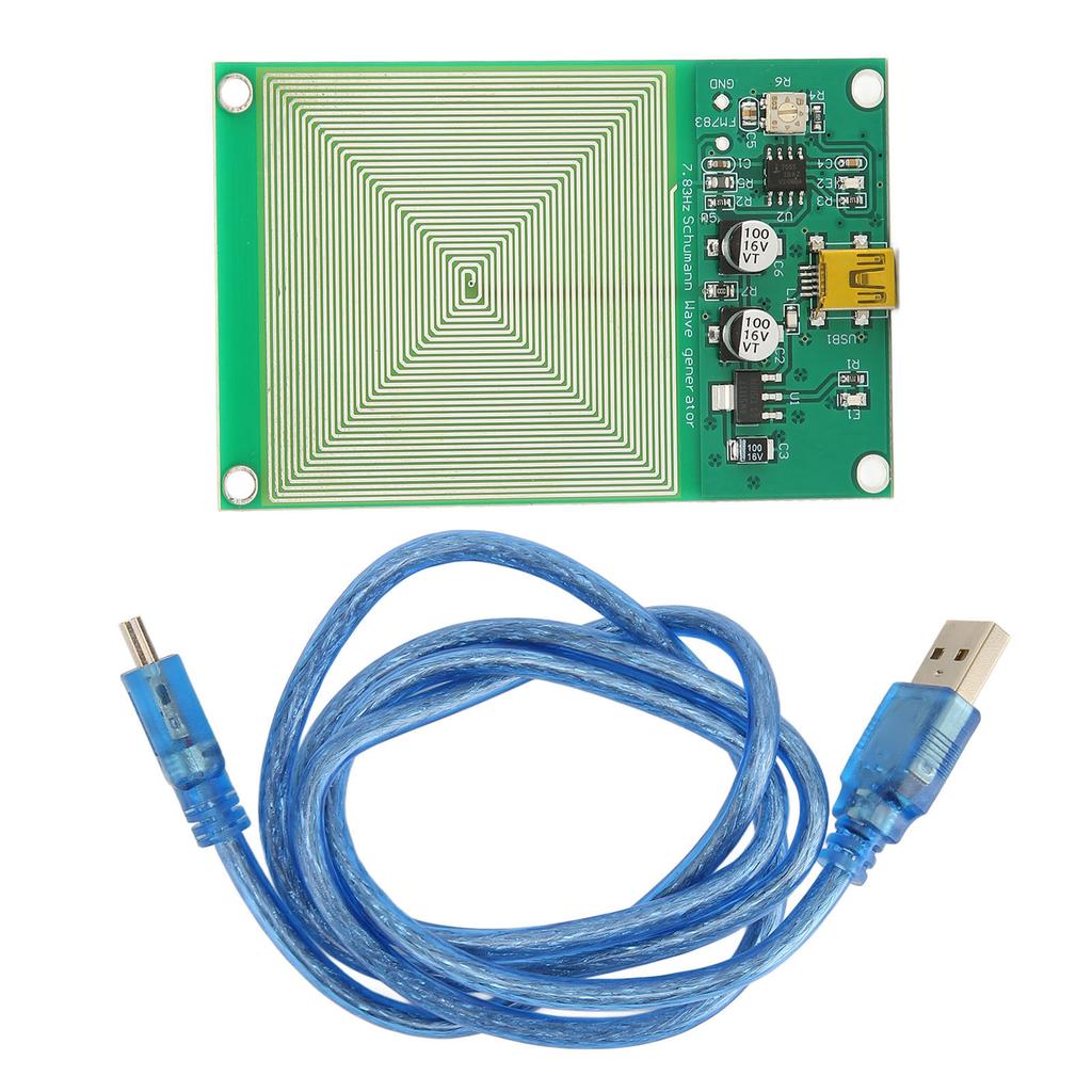 Schumann Wave Generator 7.83Hz Sleep Improver Ultra Low Frequency Pulse Generator with USB Cable