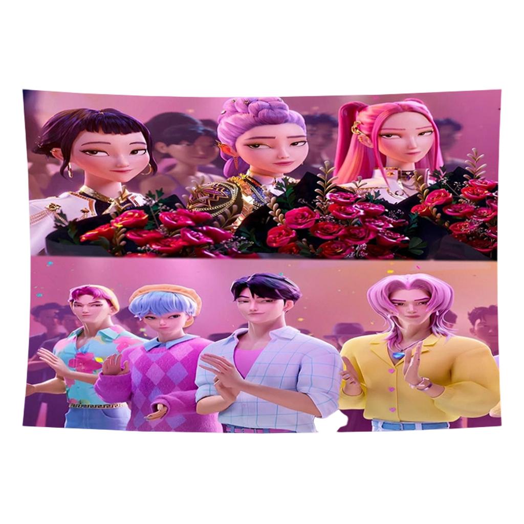 150x130см Модный Принтованный Подвесной Тканевый Фон Широкий Комнатный Фон Декоративная Ткань