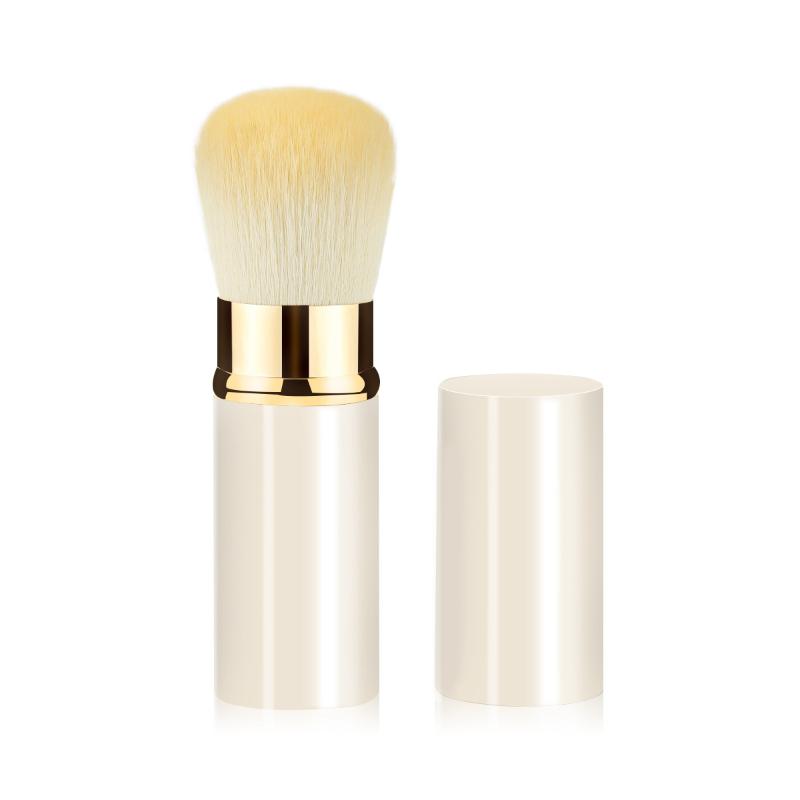 Retractable Makeup Brushes Adjustable Powder Foundation Brush Smooth Application Perfect for Quick Makeup Look