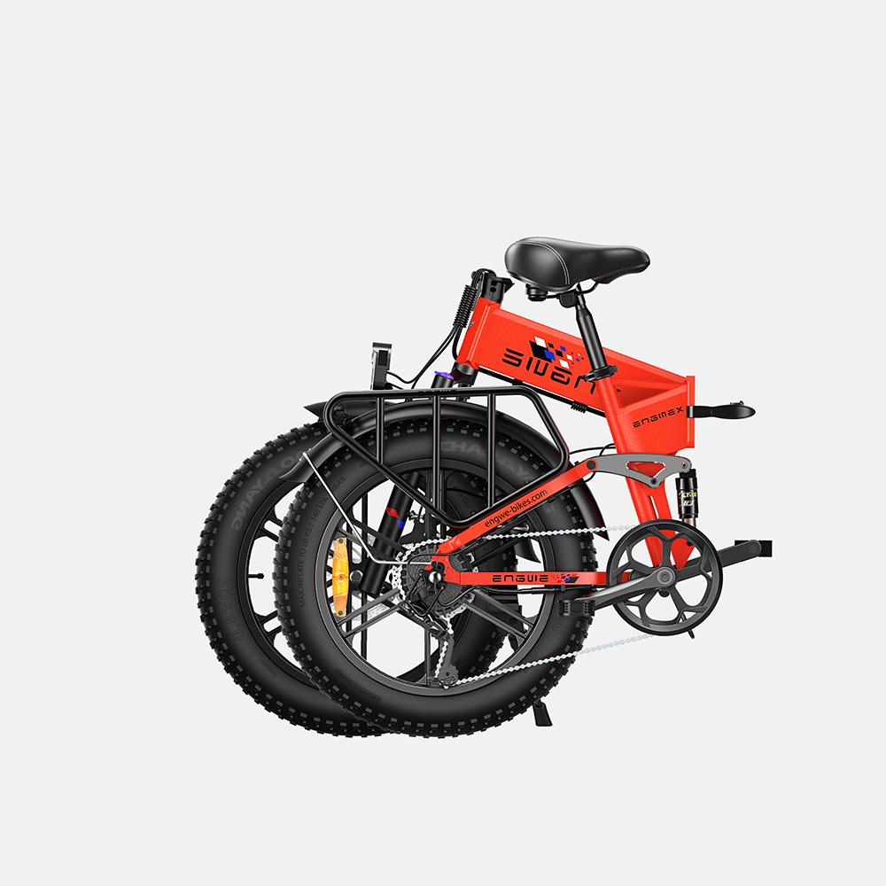 ENGWE ENGINE X Складной Электровелосипед Вездеход 250 Вт Мотор 48 В 13 Ач Аккумулятор 20-дюймовые Снежные Шины 120 км Запас Хода Электро Горный Велосипед
