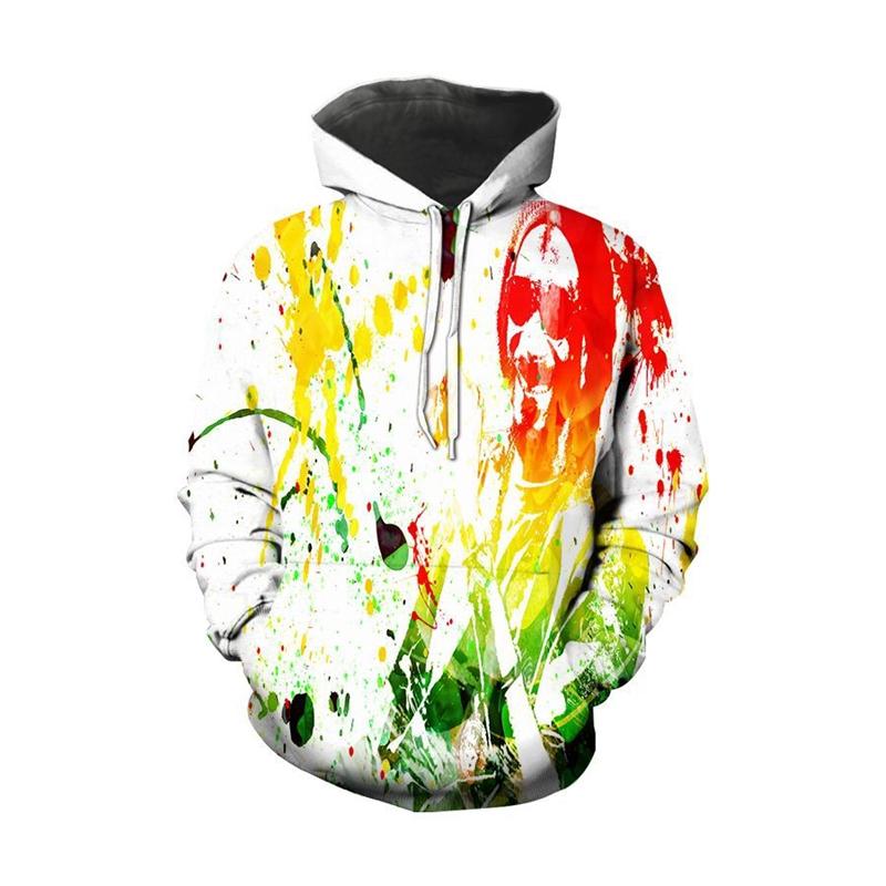 Забавные цветные худи с принтом для мужчин и женщин, осенний пуловер с длинным рукавом, худи с 3D-принтом, повседневная уличная одежда Y2k, мужская одежда