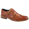 Mens Leather Double Monk Strap Brogues