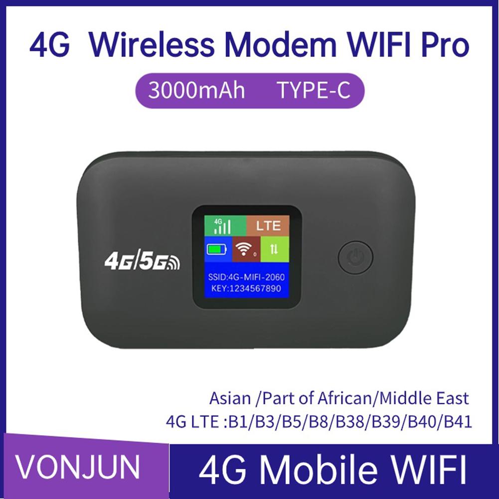 150 Мбит/с 4G LTE WiFi Роутер Мини Портативный WIFI Хотспот 3000 мАч Беспроводной Портативный Роутер 4G SIM-карта Роутер Азиатская/Европейская Версия