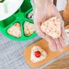 6-in-1 Bento Rice Mold Kit BPA-Free Sushi Press for Seaweed Rolls Japanese Onigiri Mold Triangle Maker for Home Party Food Prep