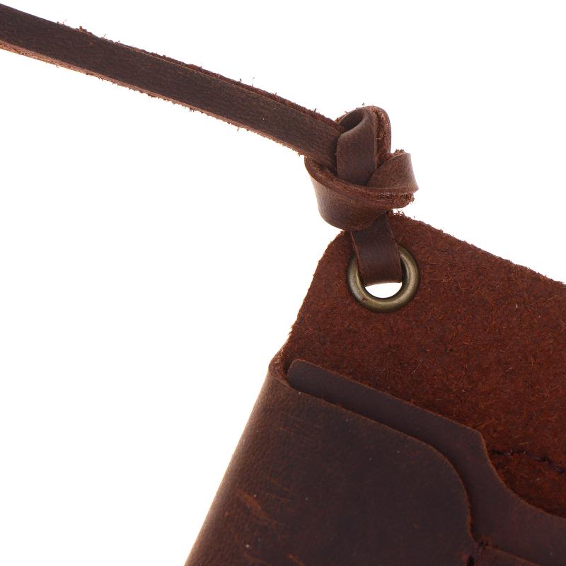 EDC Tool Genuine Leather Organizer Sheath Handmade Pouch with Belt Clip for Utility and Storage