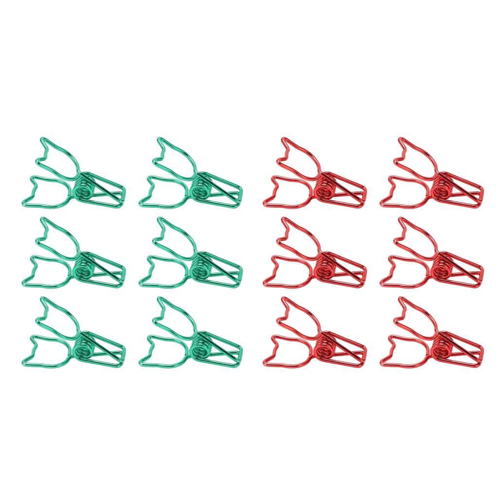 100 шт. зажимы для котят милые животные стиль крепкие зажимные полые зажимы для кошек для заметок 