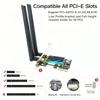 KEBIDUMEI WiFi 5 AC1200 PCI-E Wireless Adapter BT4.1 Dual Band 2.4G/5GHz 802.11AC Network Card Desktop PC For Windows 7/10/11