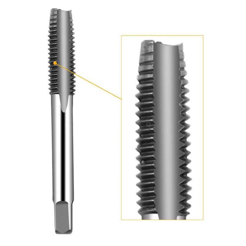 5 шт. HSS M3 M4 M5 M6 M8 машина спиральная точка прямая рифленая винтовая резьба метрическая пробка ручная дрель