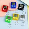 Classic Retro Tetris Mini Handheld Game Keychain Toy Pendant
