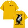 Rapper Alpha Djadja  Dinaz Album 2026 Graphic Tshirt Unisexs Hip Hop Gothic Short Sleeve T Shirt Harajuku Aesthetic Graphics Tee