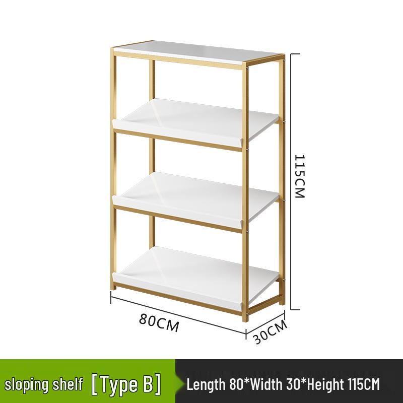 Shoe Store Luxury Display Stand & Storage Rack