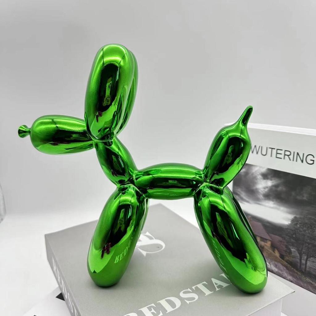 Трендовая фигурка собаки из смолы в виде воздушного шара - Современный предмет домашнего декора