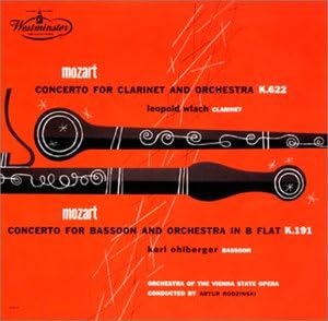 CD RODZINSKI ARTUR MOZART URACH L Mozart Clarinet Concerto UCCW1006 2001 Japan Classical Used