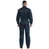 Mens Pure Cotton Jumpsuit Stand Collar Design Long Sleeve Front Zip Overalls Work Uniform Coveralls